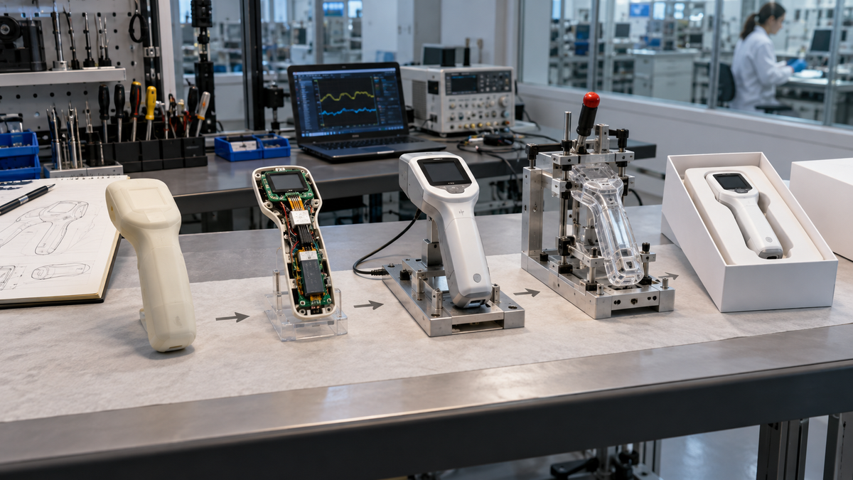 Medical device models, electronics prototypes and verification units across the development lifecycle